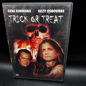 Trick or Treat (DVD, 1987) Gene Simmons Ozzy Osbourne! RARE!